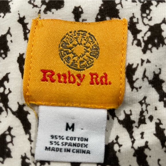 Ruby Road Women's abstract print Shirt Size M. - Picture 5 of 5